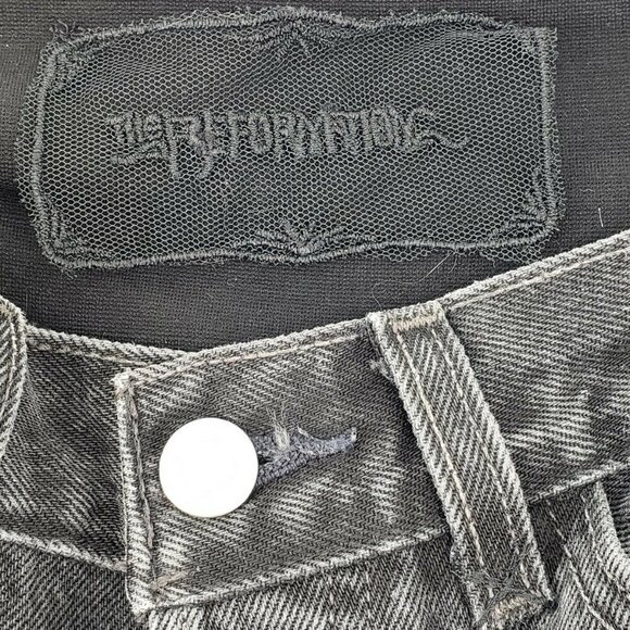 The Reformation ALTERED Black 501 Levis Jeans - Picture 3 of 8